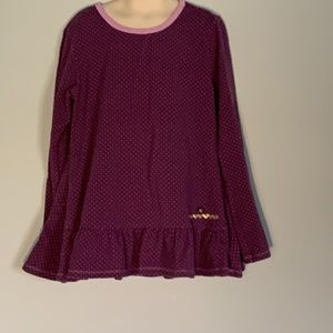 Naartjie purple and pink long sleeved shirt